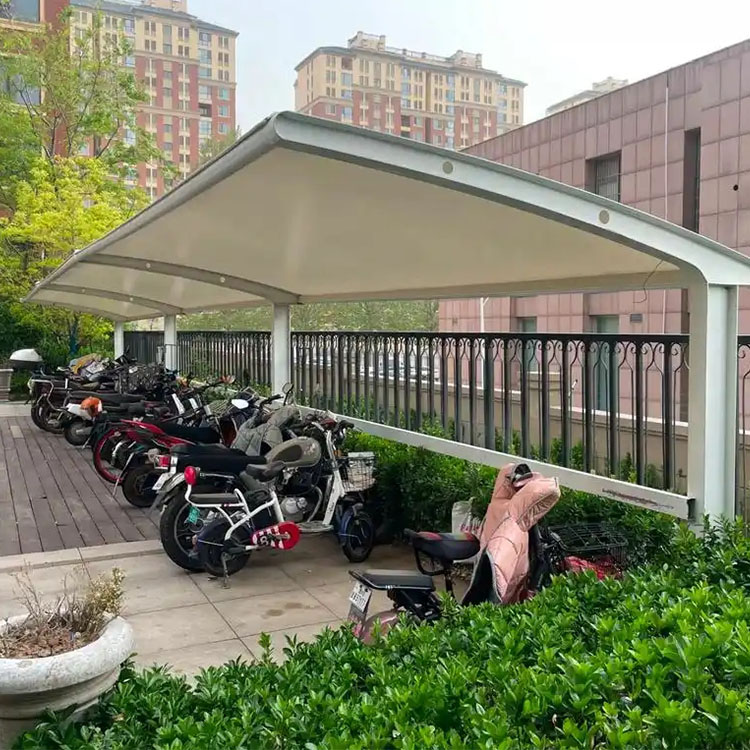 平昌县膜结构电动车棚